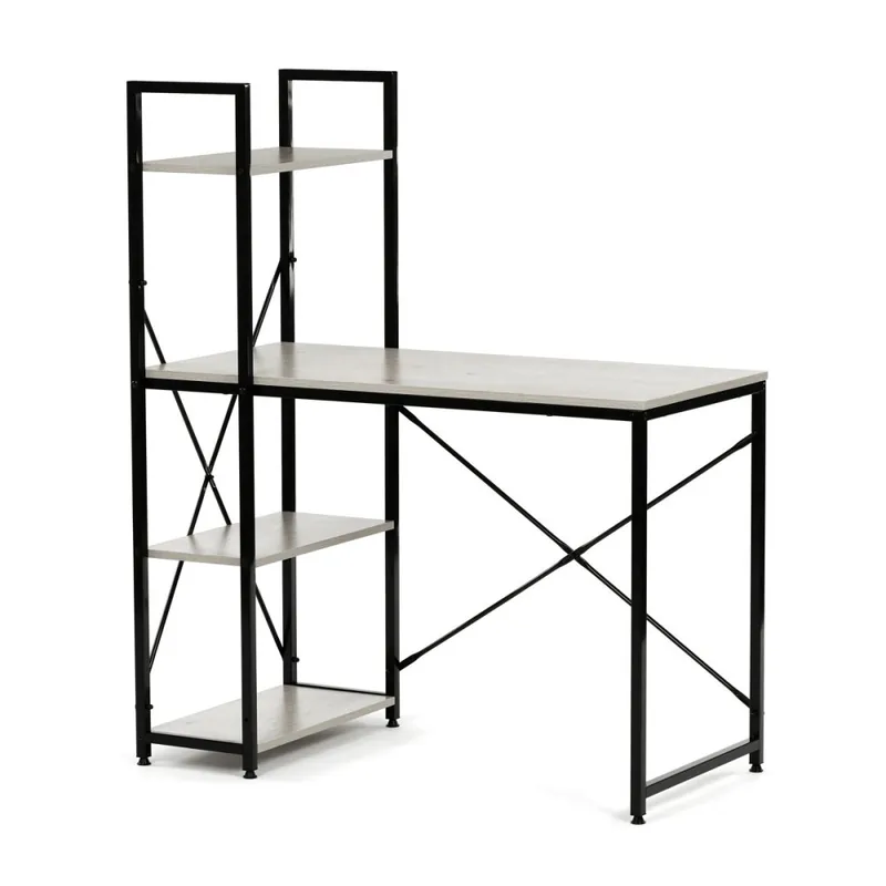 Cenově Výhodný Pracovní stůl 100x48cm, mdf, bělený dub, GD-512 WT