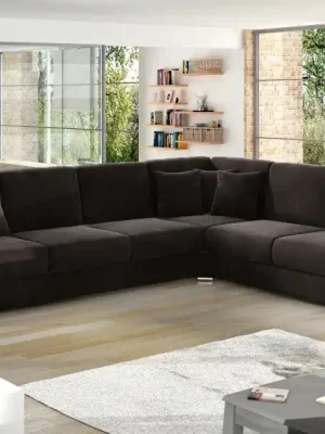 Rohová sedací souprava NERO DELUXE 308x230 - Barva hnědá eup343780euv1Umístnění rohu univerzální Top Prodej