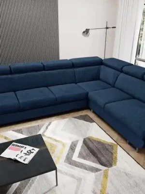 Nejprodávanější Rozkládací rohová sedačka CANIS - Barva modrá eup347156euv1Umístnění rohu levý roh