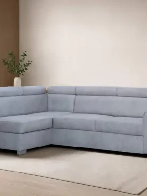 Akční Nabídka Rozkládací rohová sedačka COMBO 253x156 - výběr potahové látky - Umístnění rohu levý rohVyberte si potahovou látku Seal 85 - šedá