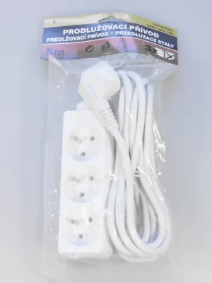 Sleva PROHOME - Prodlužovací kabel 5m 3 zásuvky