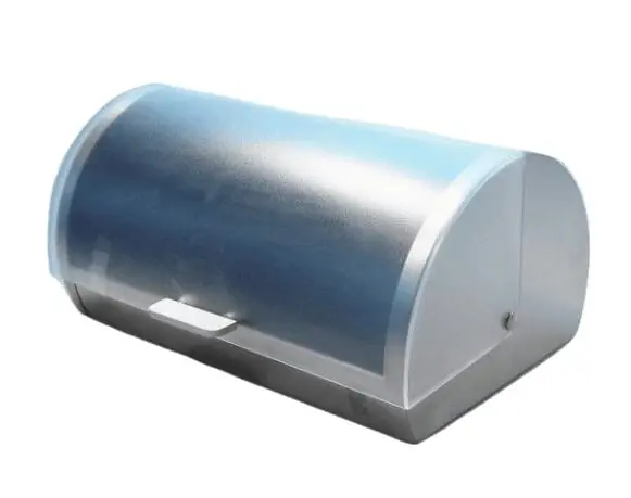 Oblíbený PROHOME - Chlebník nerez a plast 40x17x25cm