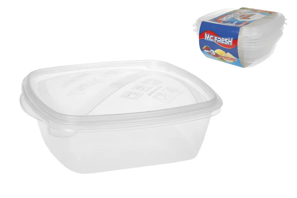 Časově Omezené HEIDRUN - Dóza MC FRESH sada 3ks 0,9l