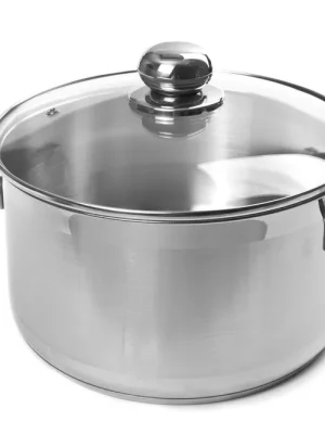 Nejlepší Cena SSW - Hrnec nerezový 20cm a skleněná poklice 3,6l