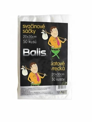Autentický PROHOME - Sáčky svačinové 20x30cm / 50ks