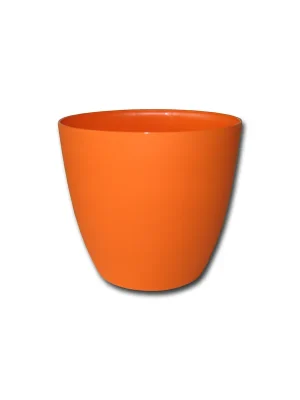 Autentický PROHOME - Květináč dekorační ELLA 21cm oranžový