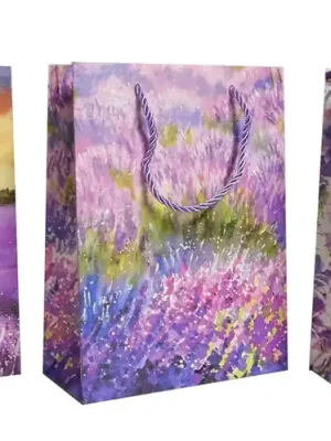 Autentický PROHOME - Taška dárková 18x24x8,5cm různé dekory