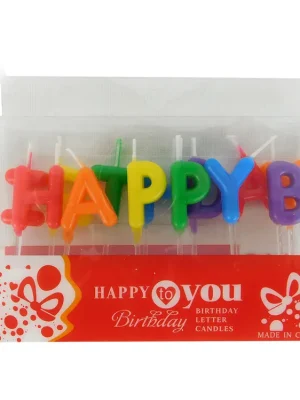 Cenová Bomba PROHOME - Svíčky 13ks Happy Birthday