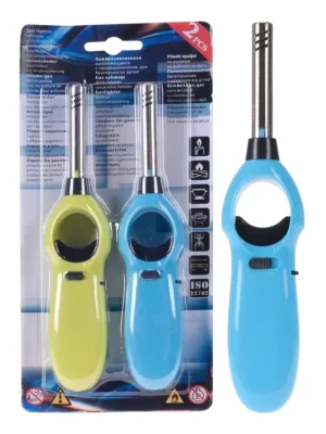Cenový Hit PROHOME - Zapalovač plynový 18cm 2ks různé barvy