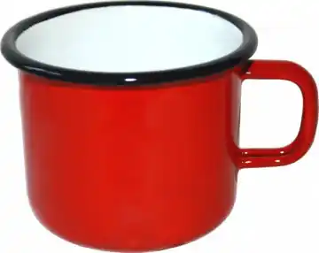 Ověřený PROHOME - Hrnek smalt 6cm