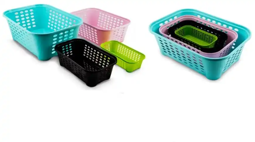 PROHOME - Košík Olive 3 různé barvy Originální