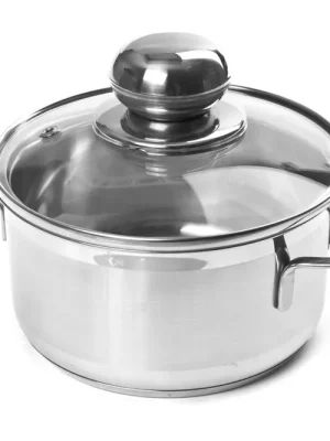 Kup Teď SSW - Hrnec nerezový 14cm a skleněná poklice 1,2l