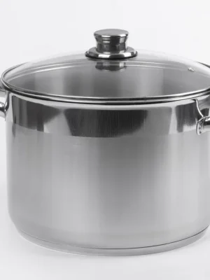 Aktuální SSW - Hrnec 26cm 10l nerez a skleněná poklice