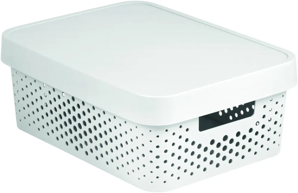 CURVER - Box úložný s víkem 11L bílý Finální Výprodej