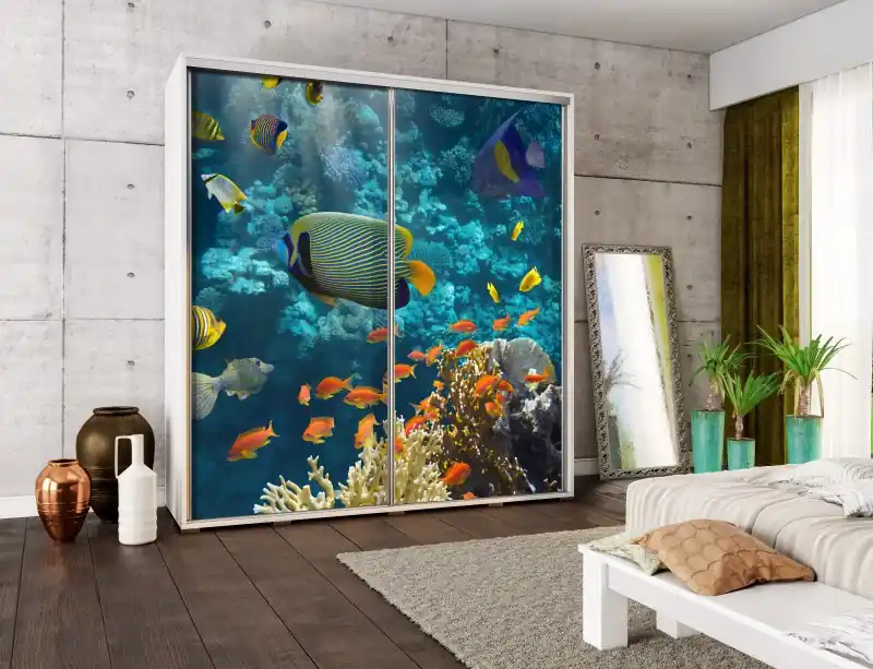 Nakupujte Hned Šatní skříň PENELOPA 205 Akvarium
