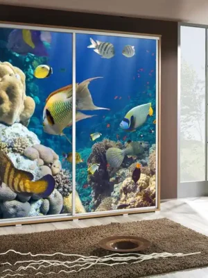 Cenový Hit Šatní skříň PENELOPA 205 Akvarium 2