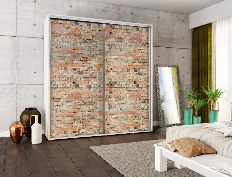 Šatní skříň PENELOPA 205 Cihla Koupit Online