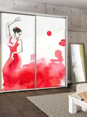Výprodej Šatní skříň PENELOPA 205 Flamenco