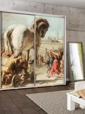 Šatní skříň PENELOPA 205 Trojský kůň Originální