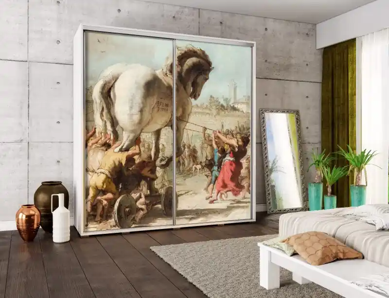 Šatní skříň PENELOPA 205 Trojský kůň Originální