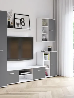 Obývací sestava FIGO A - Grafit mat Jen Po Omezenou Doba