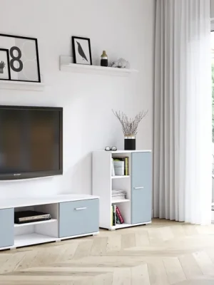 Výprodej Obývací sestava FIGO C - Denim mat