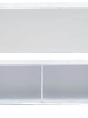 Aktuální RTV stolek visící VIDA 2 120cm Bílý lesk
