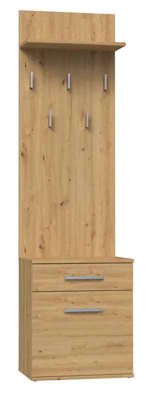 Věšák DUO dub artisan Rychlé Dodání