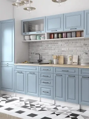 Horká Nabídka Kuchyňská linka BIRGID 300cm - Denim