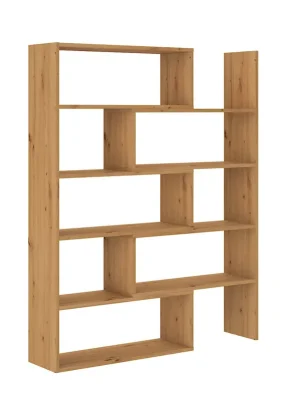 Sezónní Sleva Nastavitelný regál KAROL 01 dub artisan