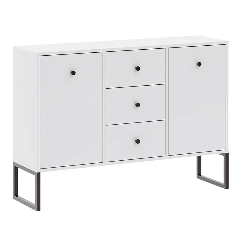 Must-Have Komoda LINEA 2D3S bílá