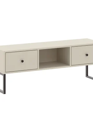 RTV stolek LINEA 2S kašmírový Výprodej