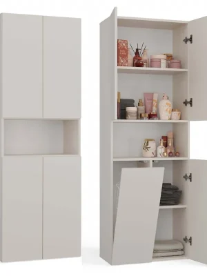 Koupelnová skříňka NEL DK 1K 60 kašmír Oblíbený