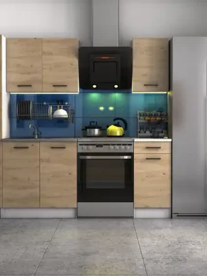 Kuchyňská linka DAGA I 220 SL4 - dub artisan Nejlepší Volba