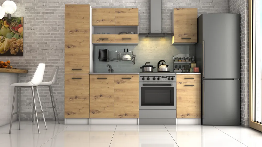 Rychlé Dodání Kuchyňská linka DAGA III 220 SL4 - dub artisan