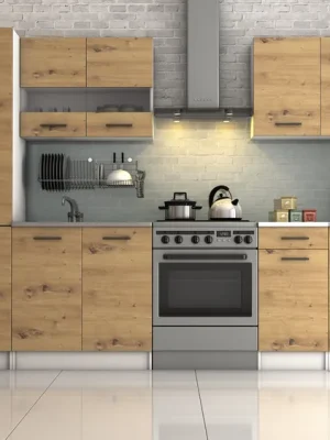 Jen Po Omezenou Doba Kuchyňská linka DAGA III 280 SL4 - dub artisan