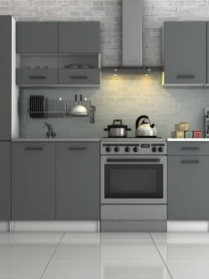 Kuchyňská linka DAGA III 320 SL6 - antracit Finální Výprodej
