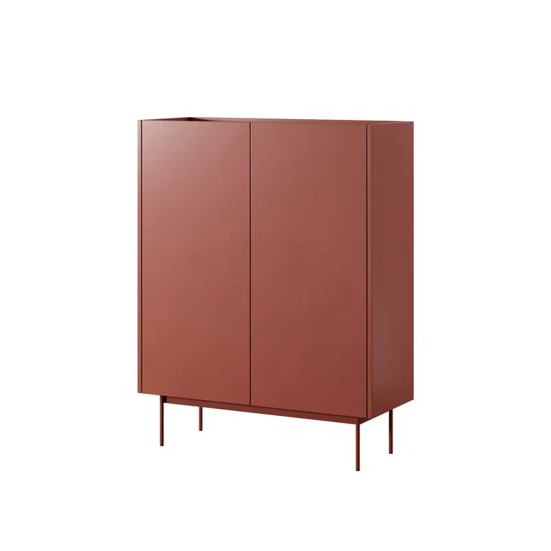 Komoda COLOR KD97 - červená Oblíbený