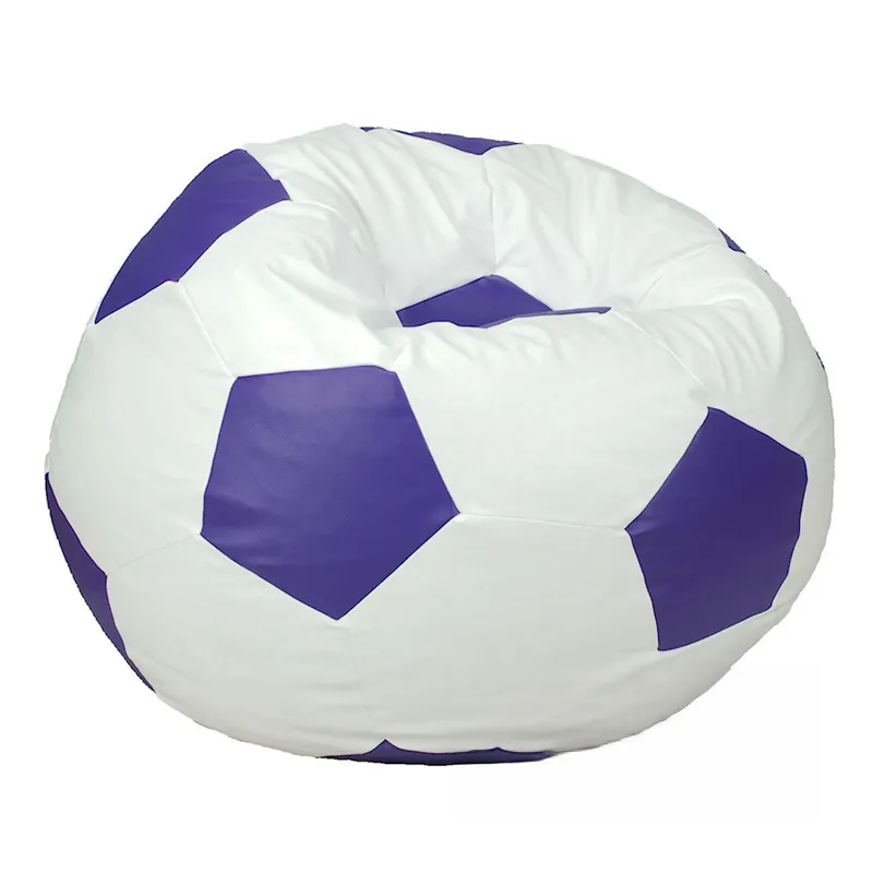 Vysoce Kvalitní Sedací vak - míč 100 cm - bílá + světlefialová