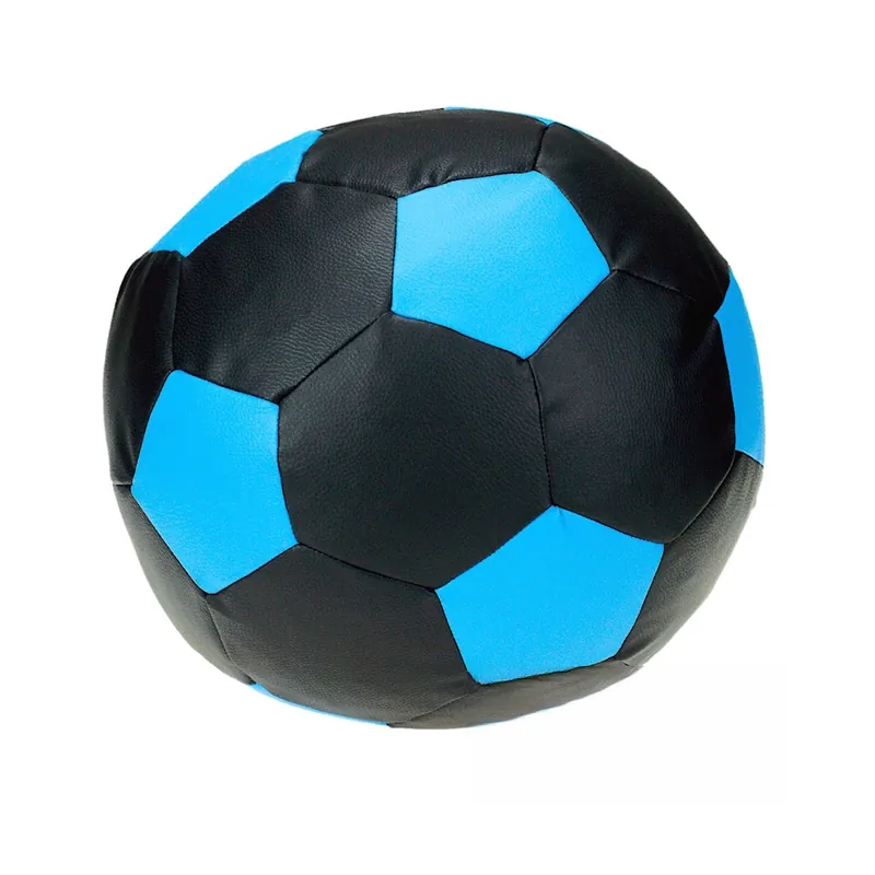 Sedací vak - míč 100 cm - černá + světlemodrá Výhodná Nabídka