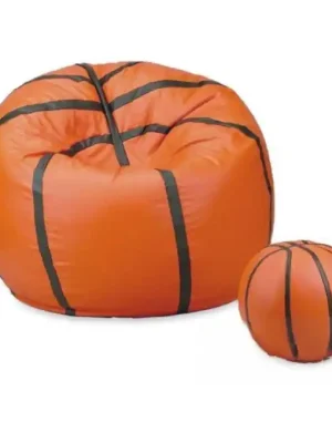 Objednat Nyní Sedací vak - míč basketballový + taburet - světleoranžový