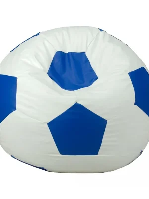 Nízká Cena Sedací vak - míč 110 cm - bílá + modrá