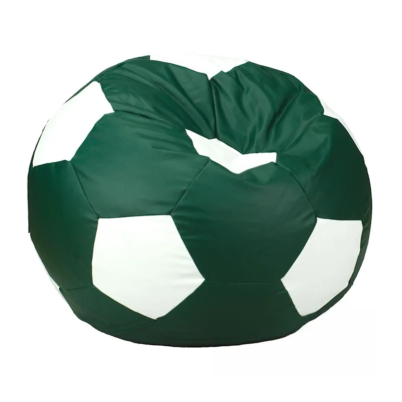 Vrácení Zdarma Sedací vak - míč 110 cm - tmavězelená + bílá
