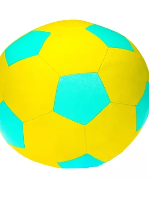 Časově Omezené Sedací vak - míč 110 cm - žlutá + mentolová