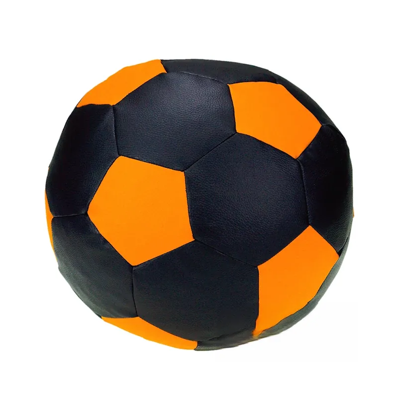 Sedací vak - míč 80 cm - černá + světleoranžová Oblíbený