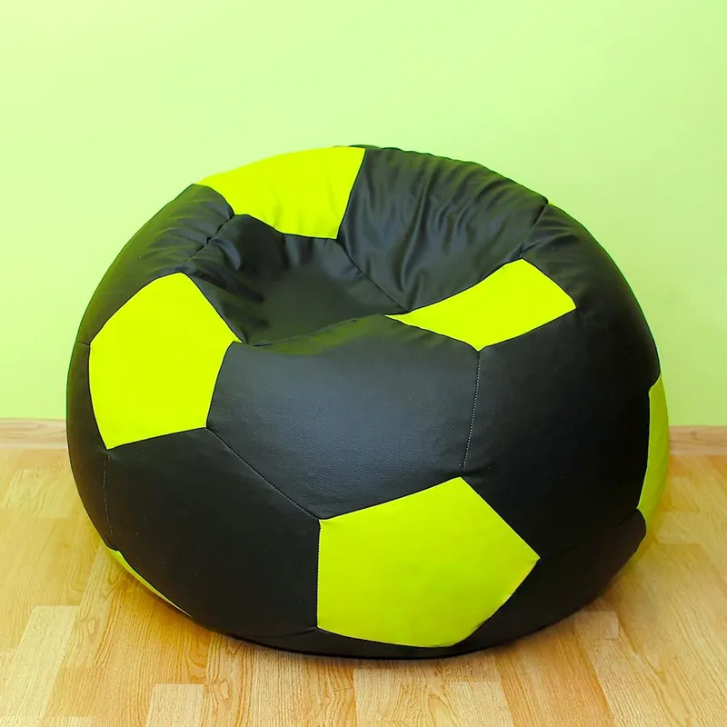 Akce Sedací vak - míč 80 cm - černá + zelená
