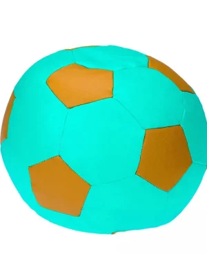 Expresní Doručení Sedací vak - míč 80 cm - mentolová + světleoranžová