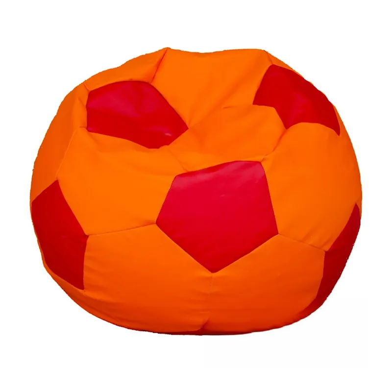 Expresní Doručení Sedací vak - míč 80 cm - oranžová + červená