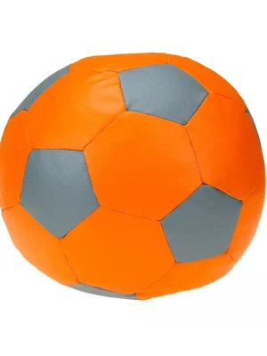 Sleva Sedací vak - míč 80 cm - oranžová + šedá