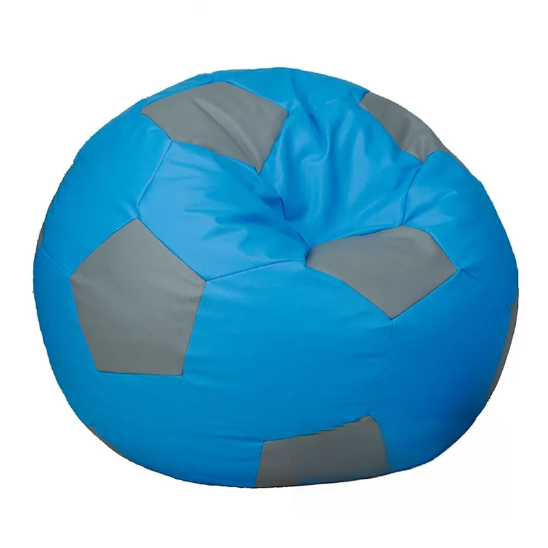 Poslední Šance Sedací vak - míč 80 cm - světlemodrá + šedá